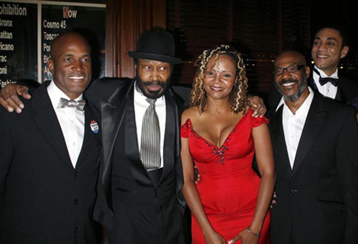 Kenny Leon, Anthony Chisholm, Tonya Pinkins, James A. Williams and Harry Lennix at 