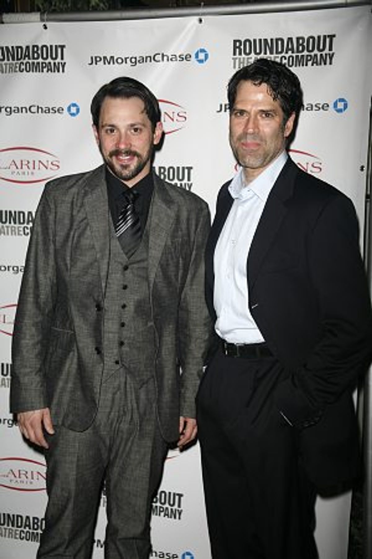 Steve Kazee and Christopher Innvar at 