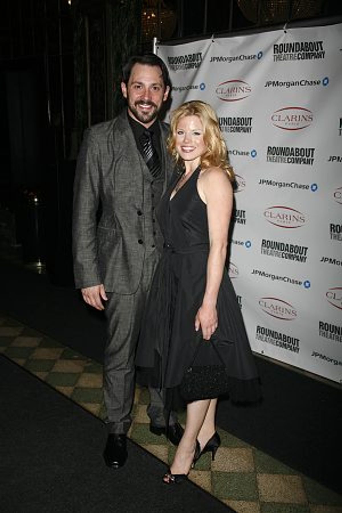 Steve Kazee and Megan Hilty at 