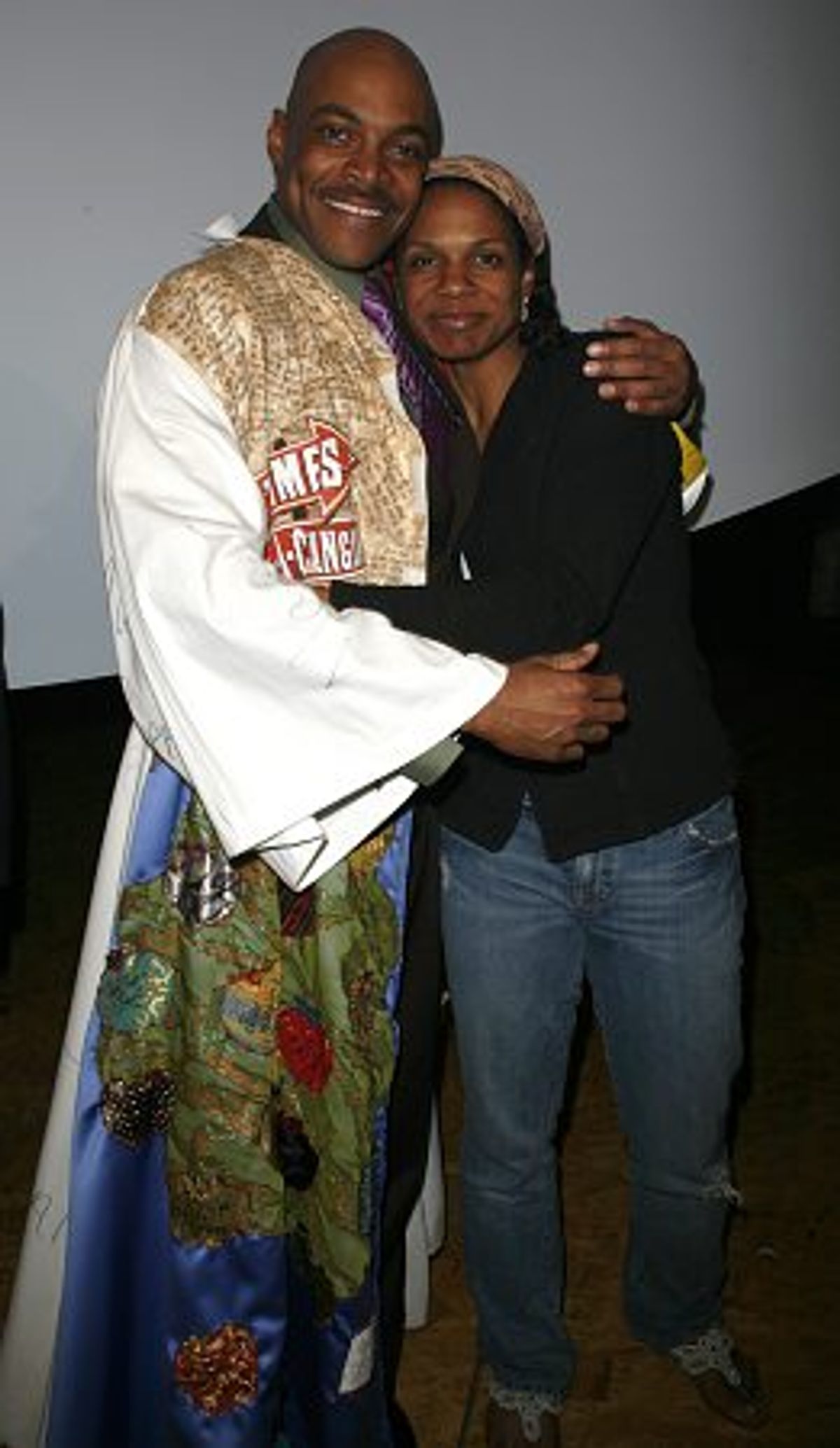 Devin Richards and Audra McDonald at 