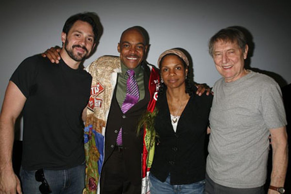 Steve Kazee, Devin Richards, Audra McDonald and John Cullum at 