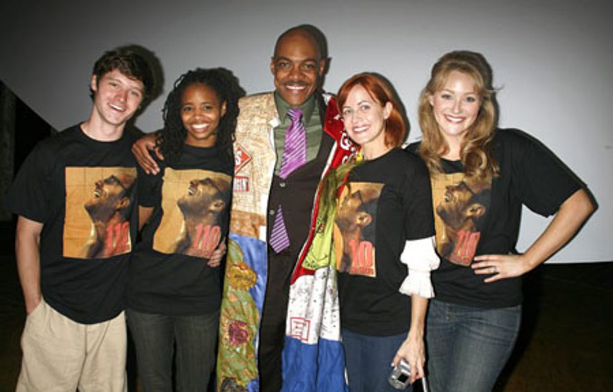 Bobby Steggert, Carla Duren, Devin Richards, Mamie Parris and Betsy Wolfe at 