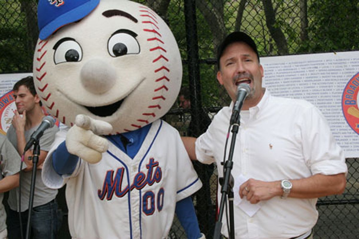 Mr. Met and Frank Conway (BC/EFA) at 