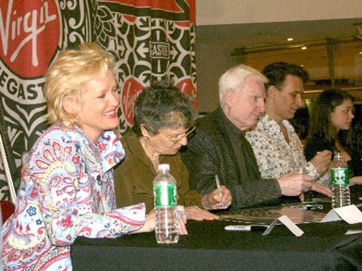Christine Ebersole, Mary Louise Wilson, John McMartin, Bob Stillman and Sarah Hyland at 