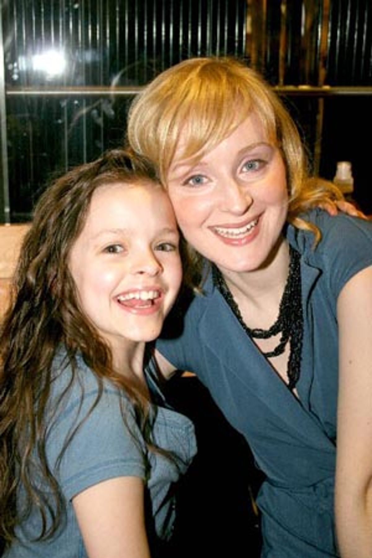 Kelsey Fowler and Erin Davie at 