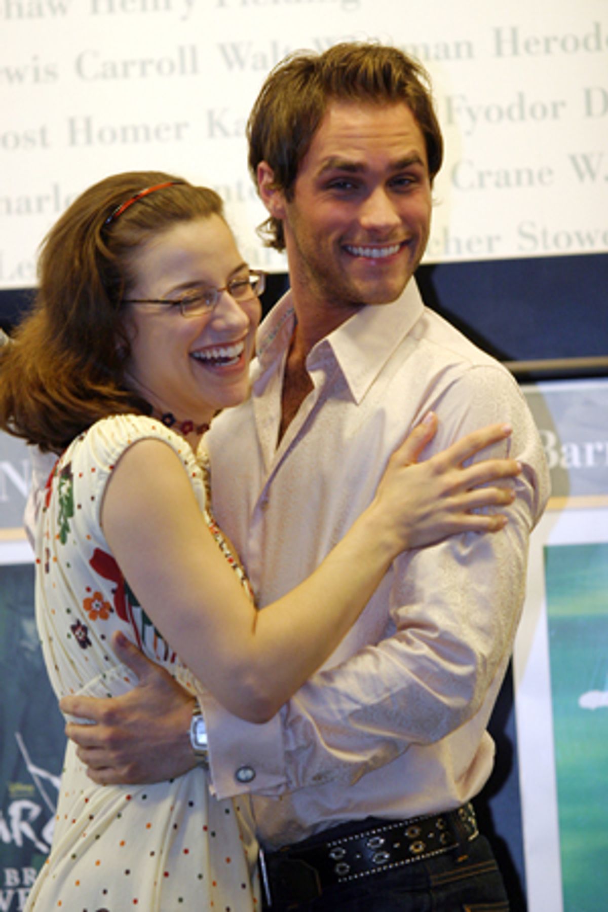 Jenn Gambatese and Josh Strickland at 