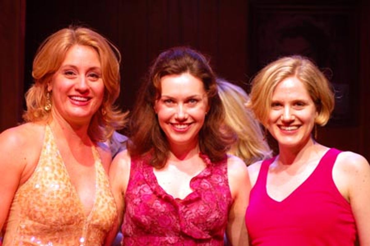 Kristin Huffman with Kimilee Bryant and Amy Justman at 