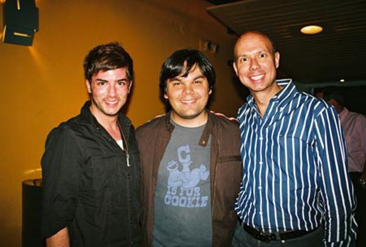Chad McCallon, Robert Lopez and Richie Ridge at 
