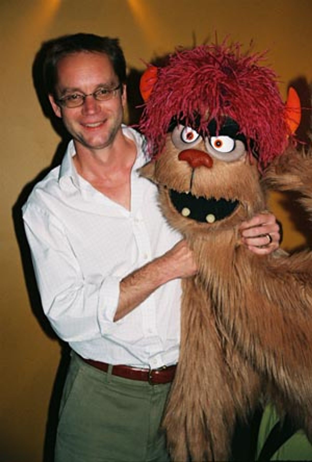 Michael Riedel and Trekkie Monster at 
