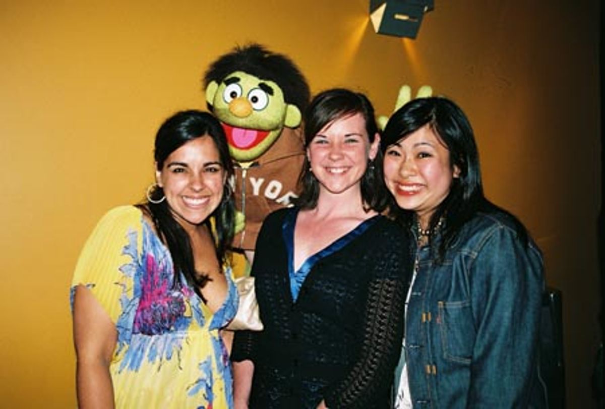 Michelle Bossy, Nicky, Stephanie Coulombe and Barbara Chan at 