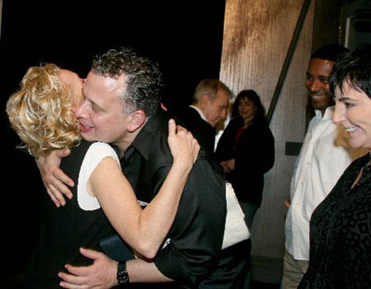 Christine Ebersole, Billy Stritch and Liza Minnelli at 