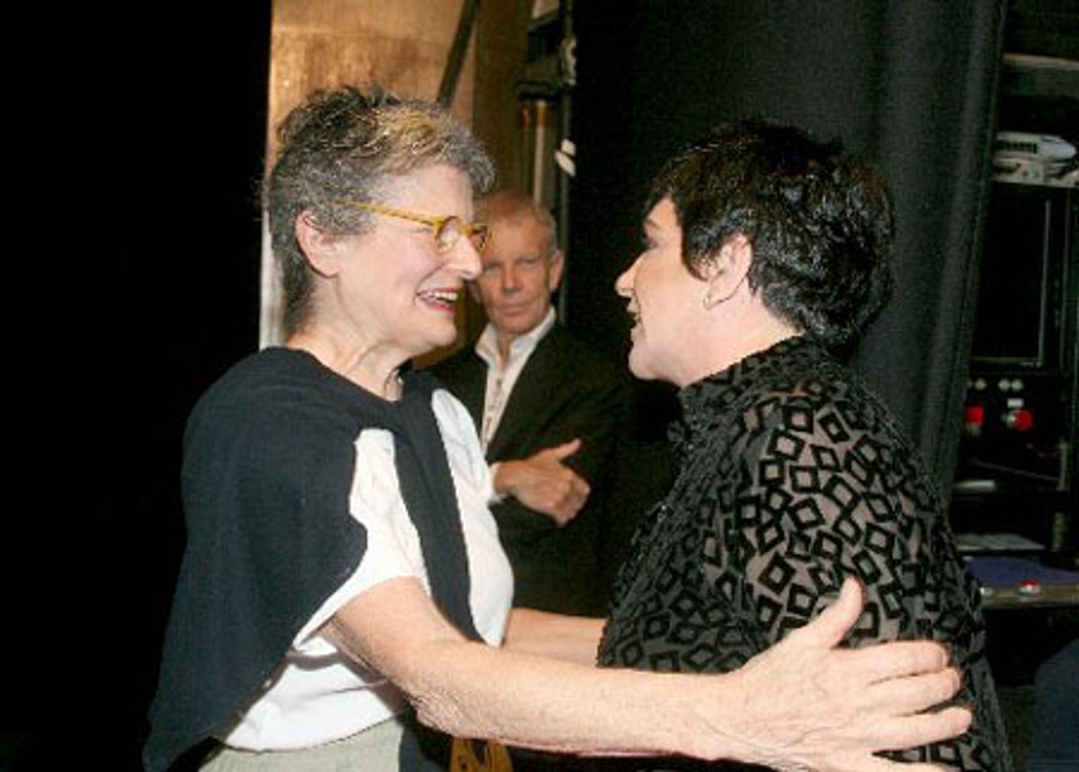 Mary Louise Wilson and Liza Minnelli at 