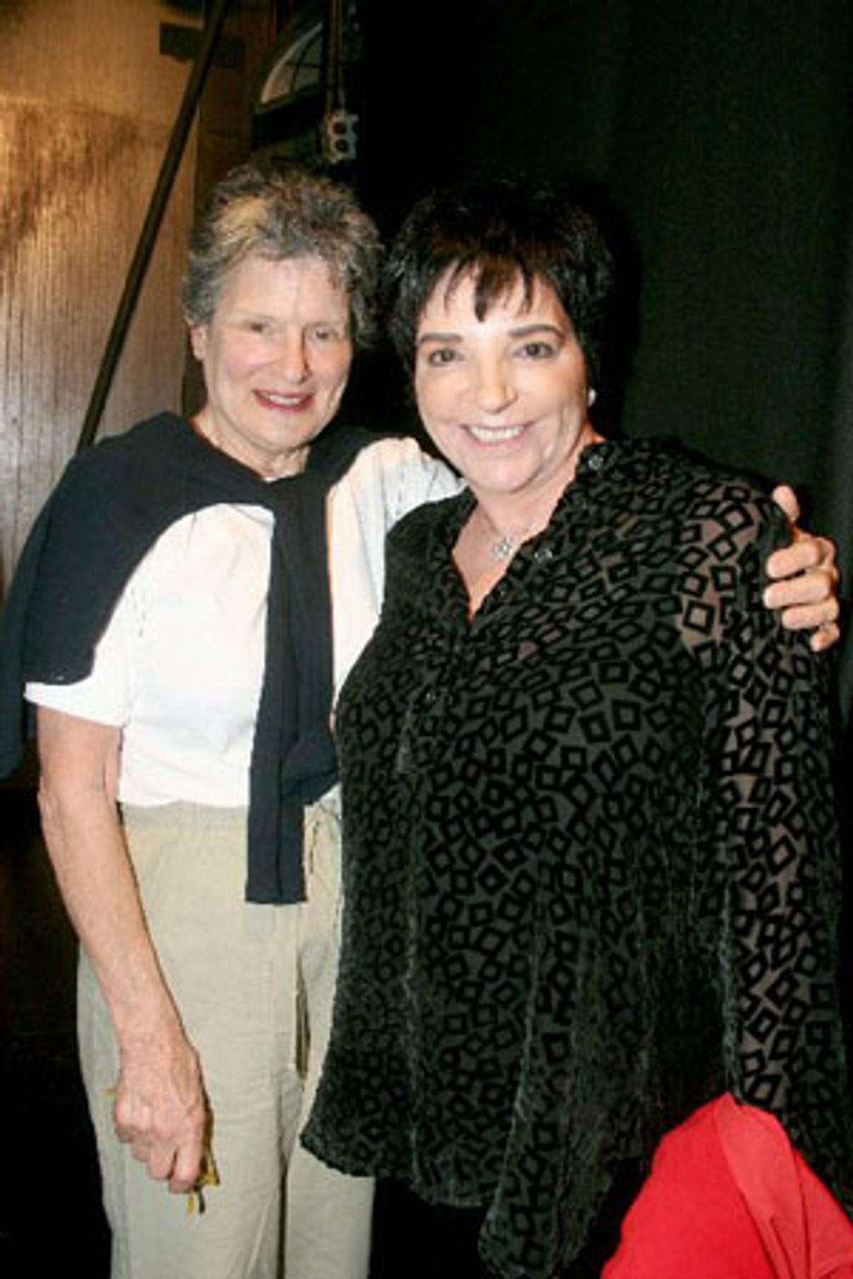 Mary Louise Wilson and Liza Minnelli at 