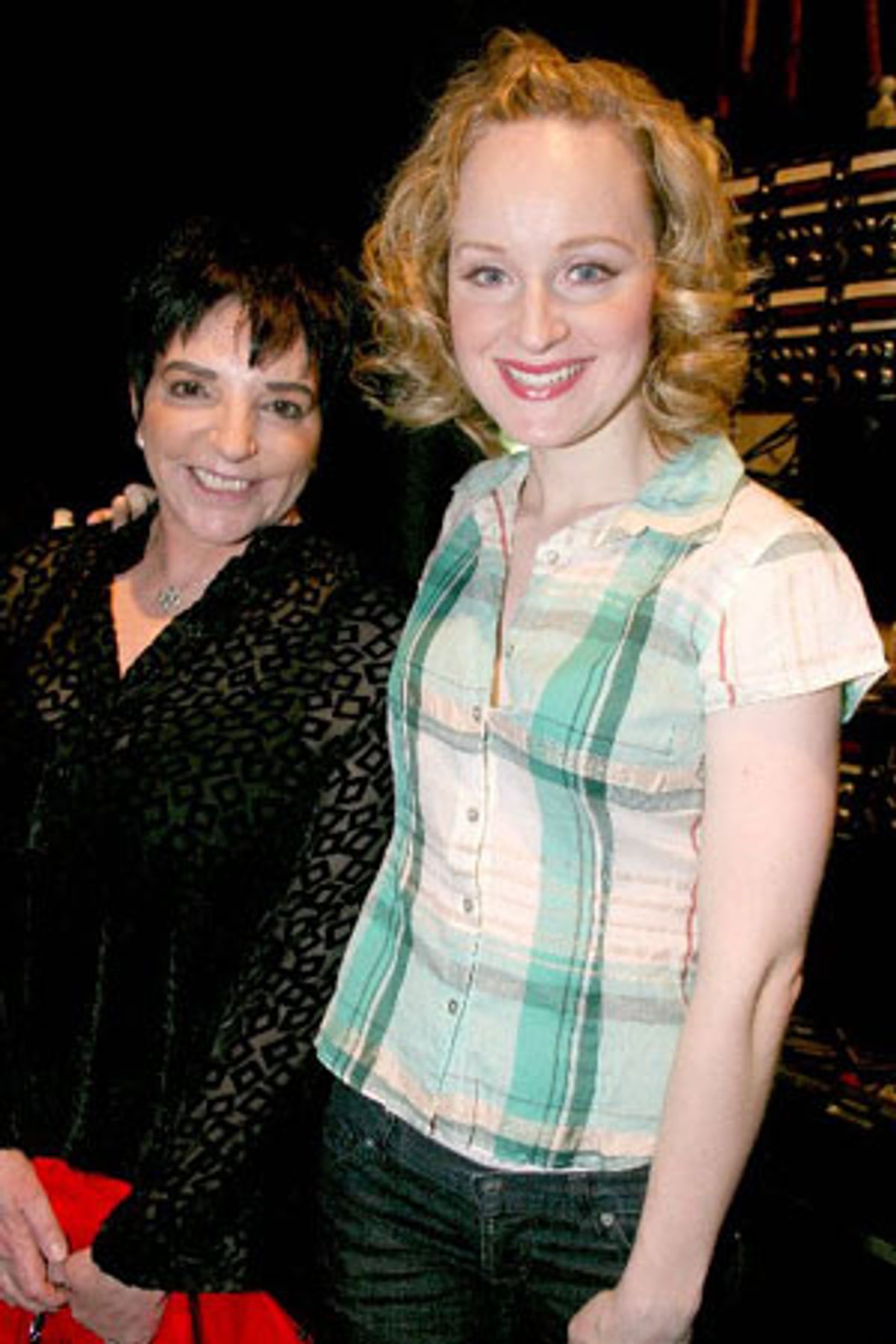 Liza Minnelli and Erin Davie at 