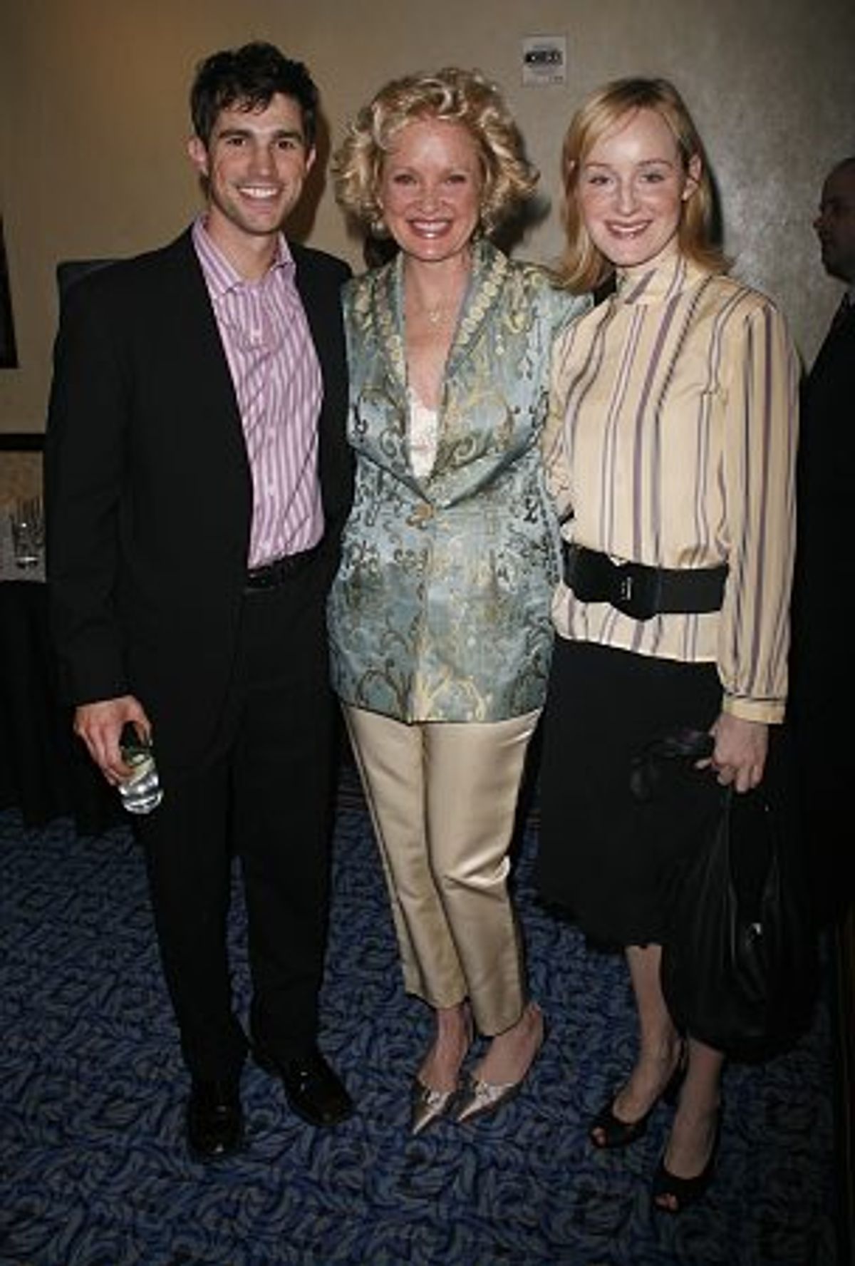 Matt Cavenaugh, Christine Ebersole and Erin Davie at 