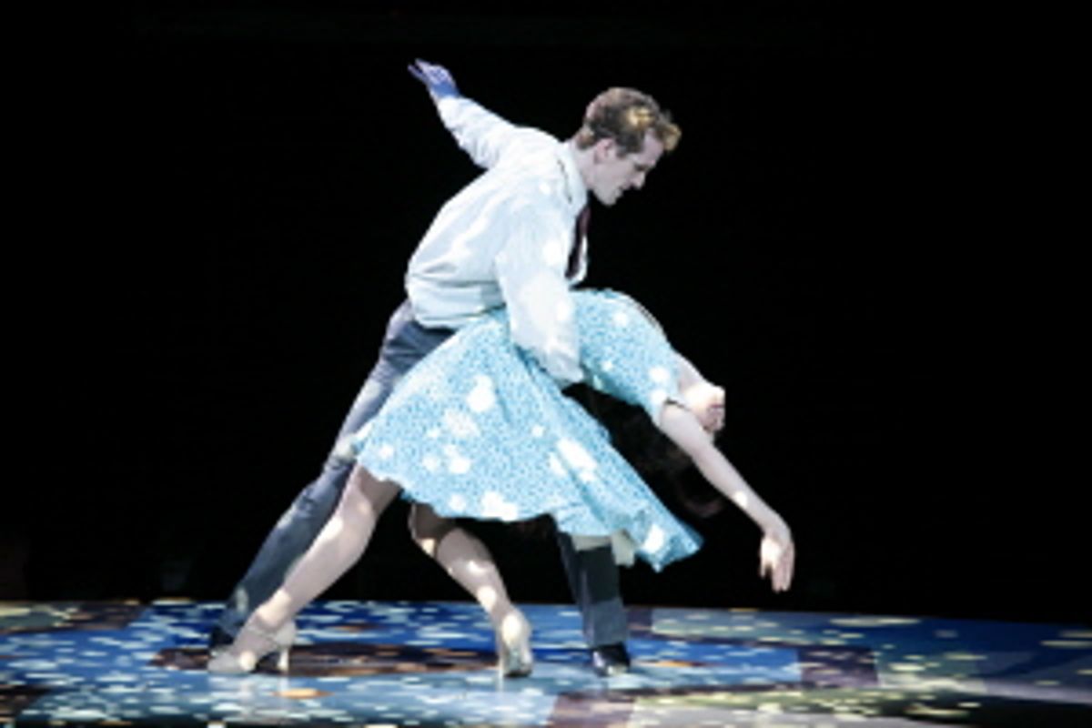 Jeffry Denman as Bobby and Amanda Watkins as Polly at 