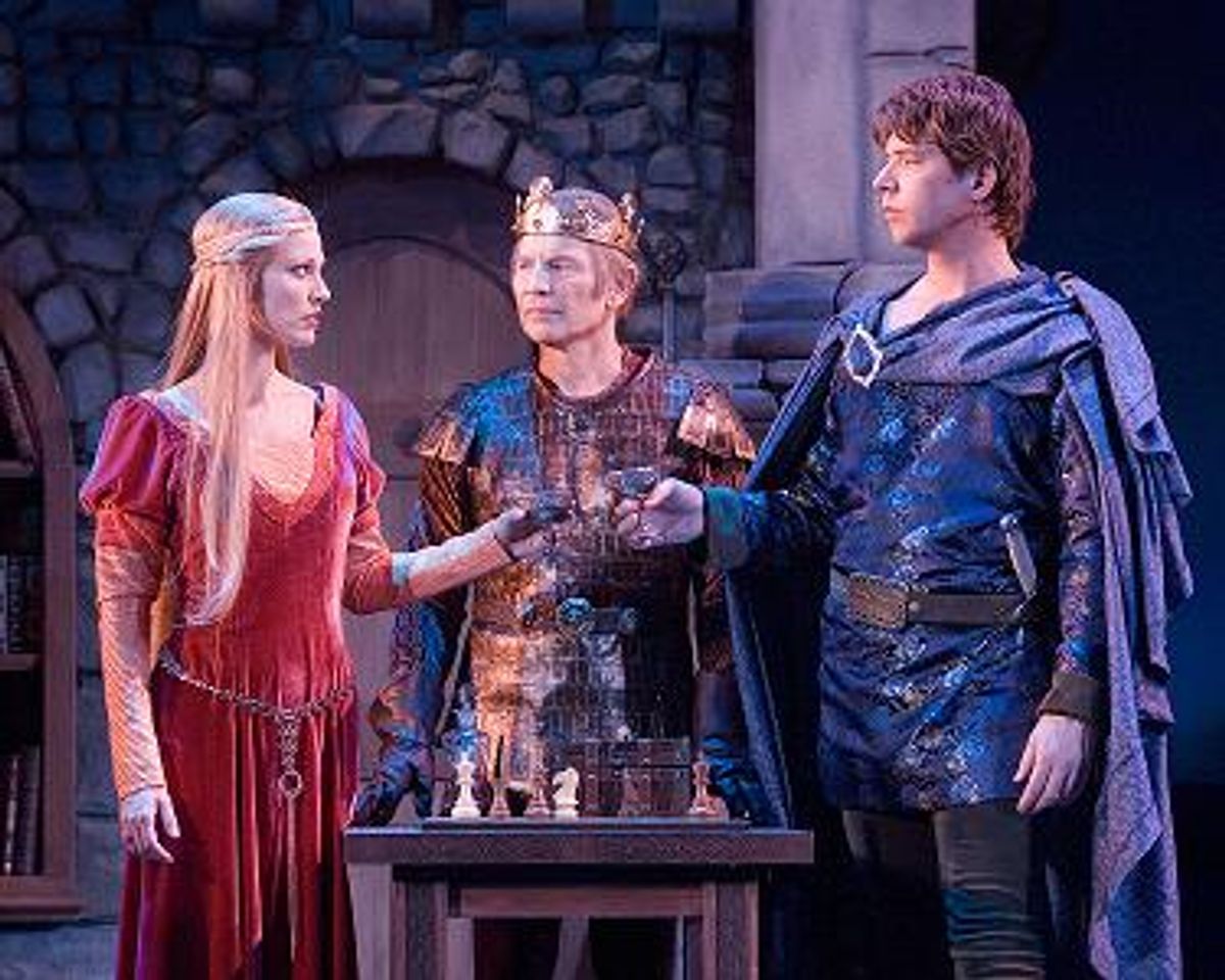 Rachel York, Michael York, and James Barbour at 