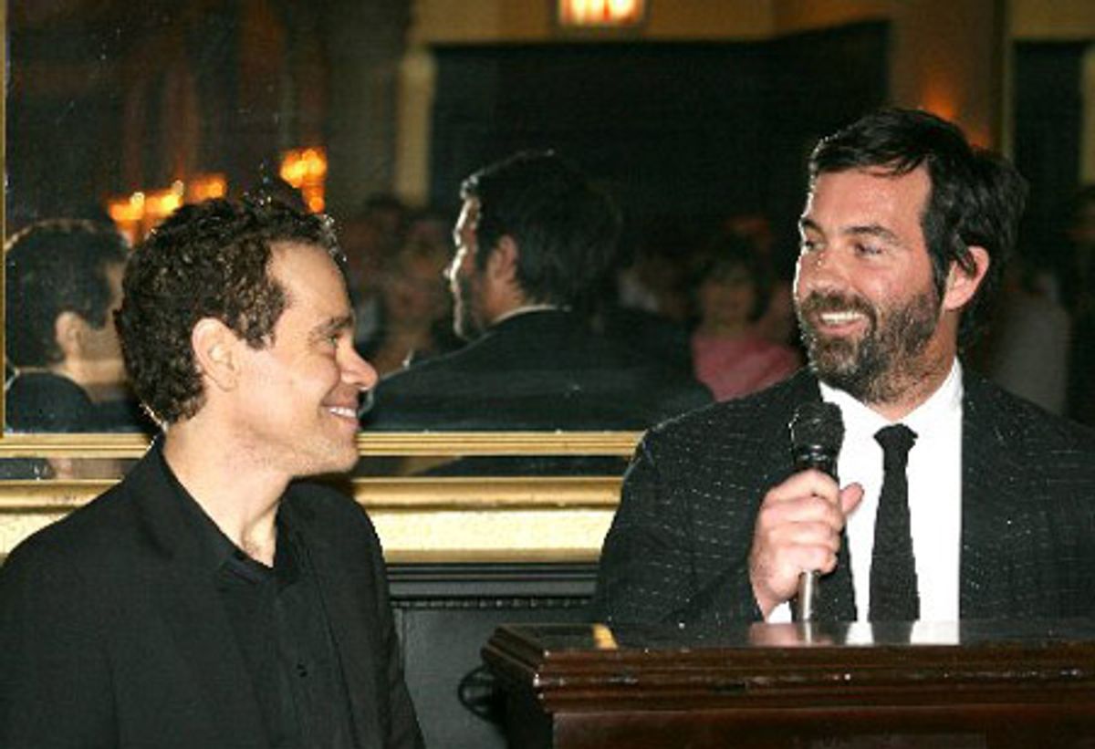 Steven Sater and Duncan Sheik at 