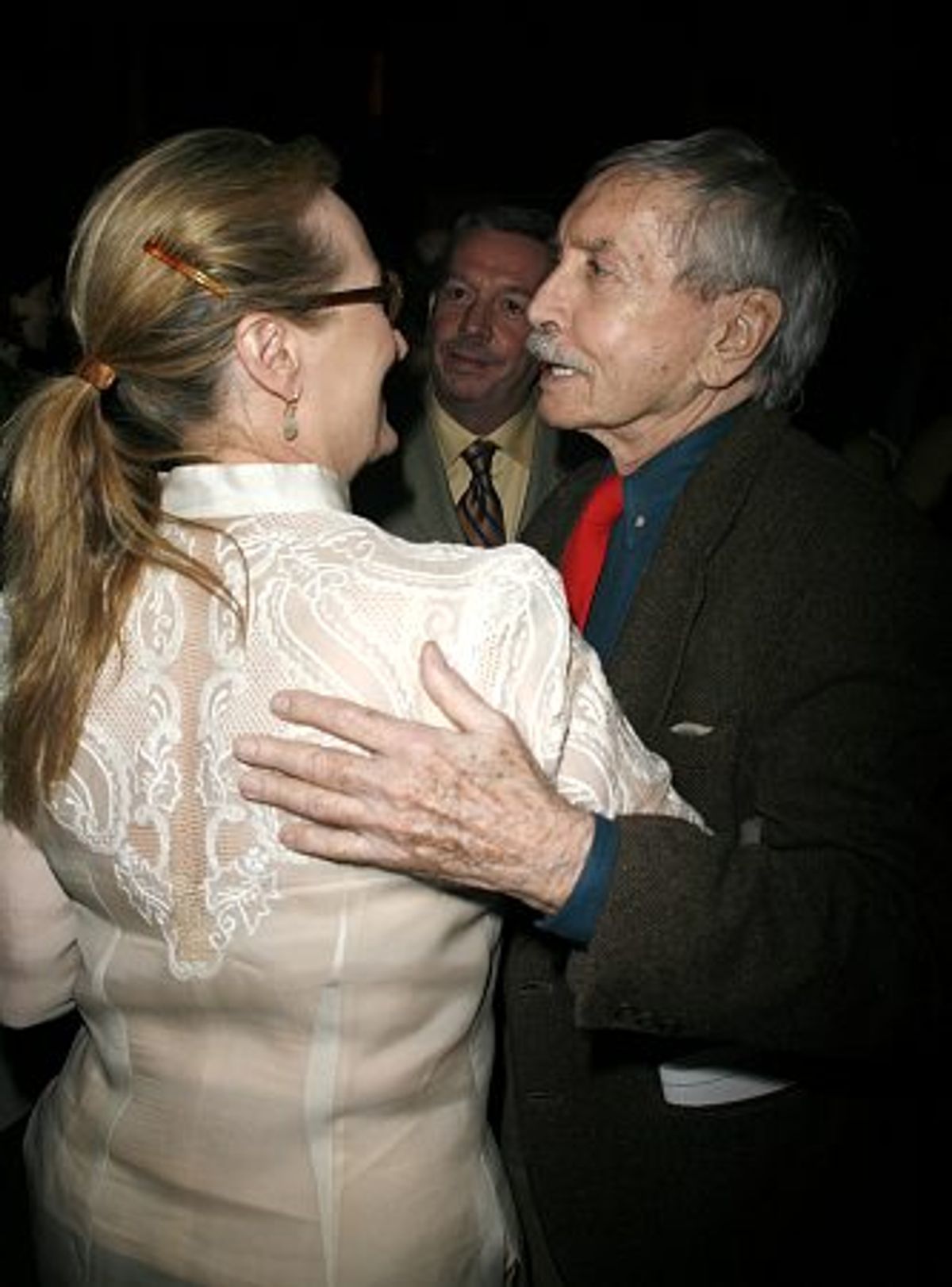 Meryl Streep and Edward Albee at 