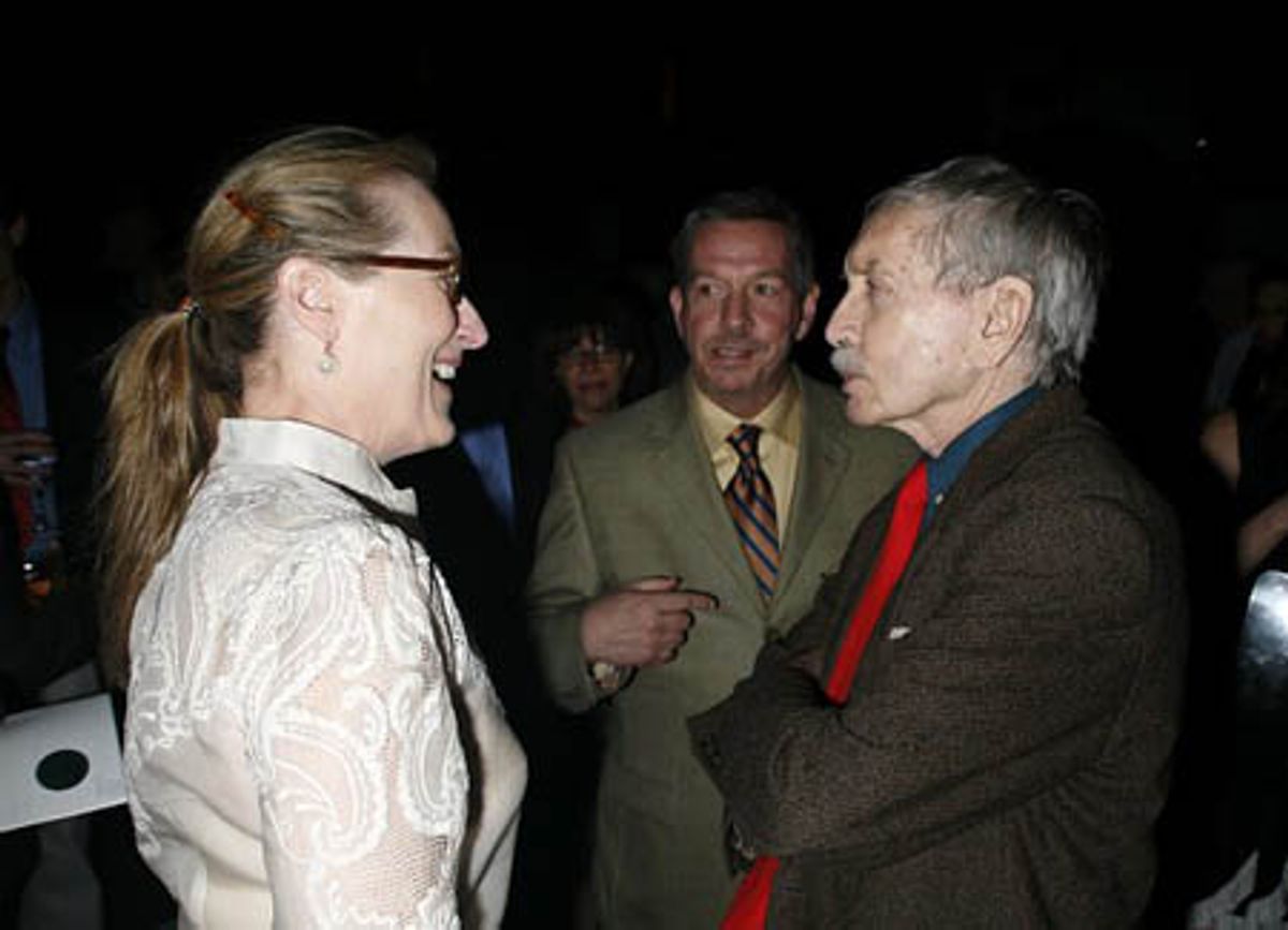 Meryl Streep and Edward Albee at 
