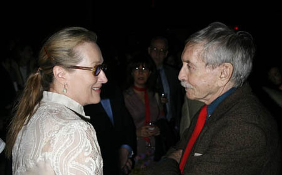 Meryl Streep and Edward Albee at 
