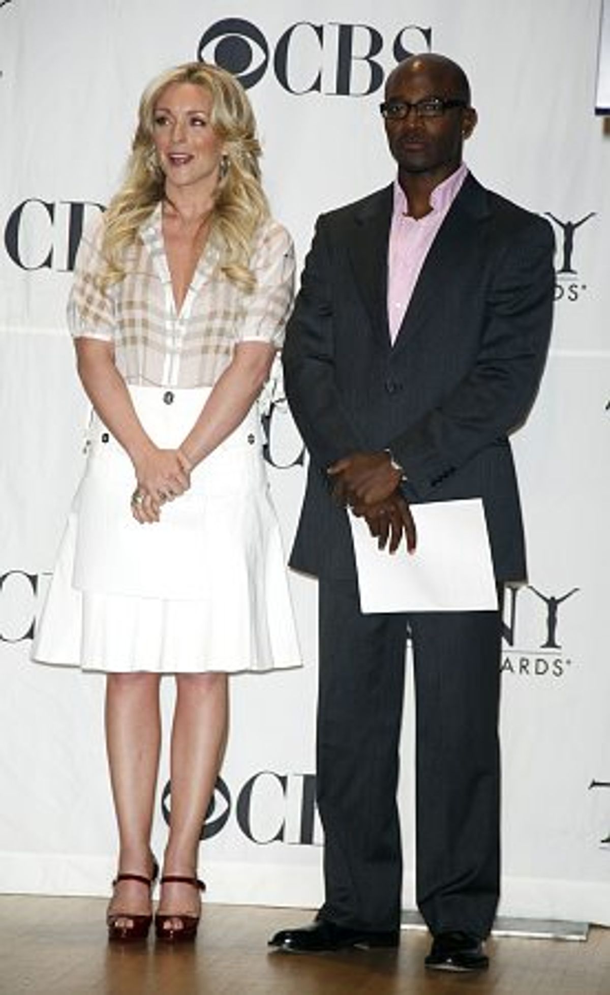 Jane Krakowski and Taye Diggs at 