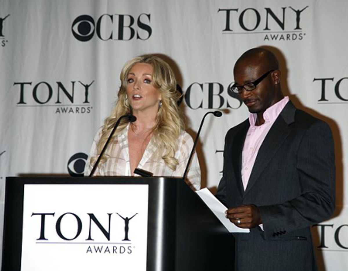Jane Krakowski and Taye Diggs at 