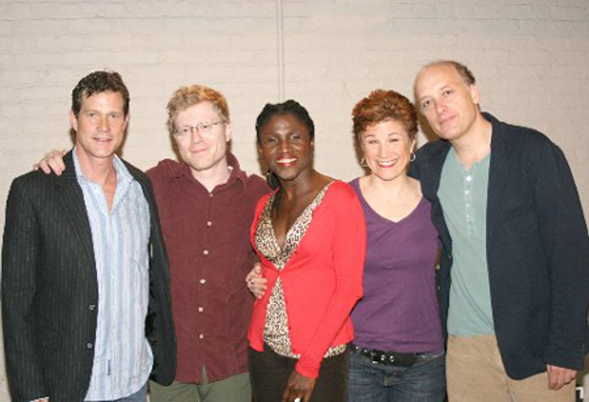 Dylan Walsh, Anthony Rapp, Hazelle Goodman, Lisa Kron and Frank Wood at 