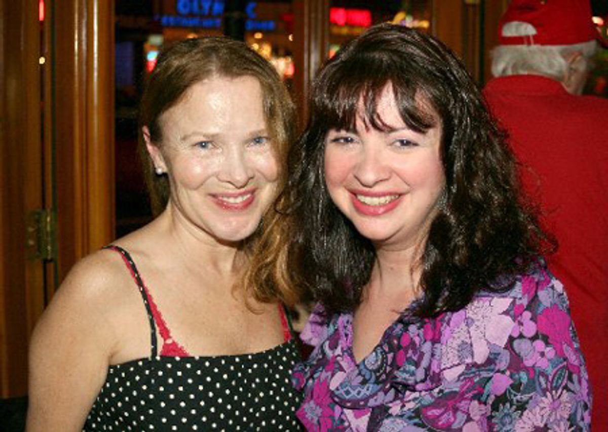 Maureen Moore and Janet Fanale at 