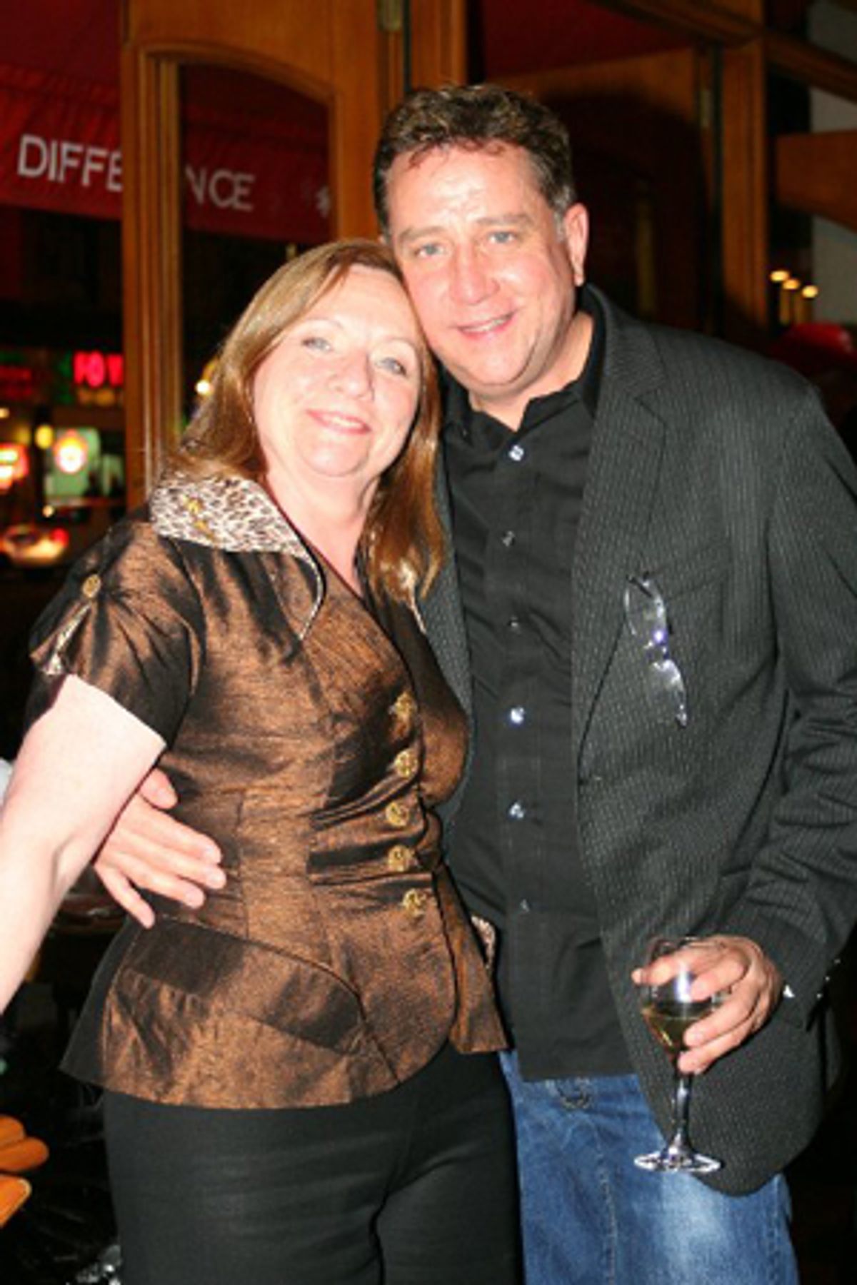 Dale Soules and Michael Alden at 