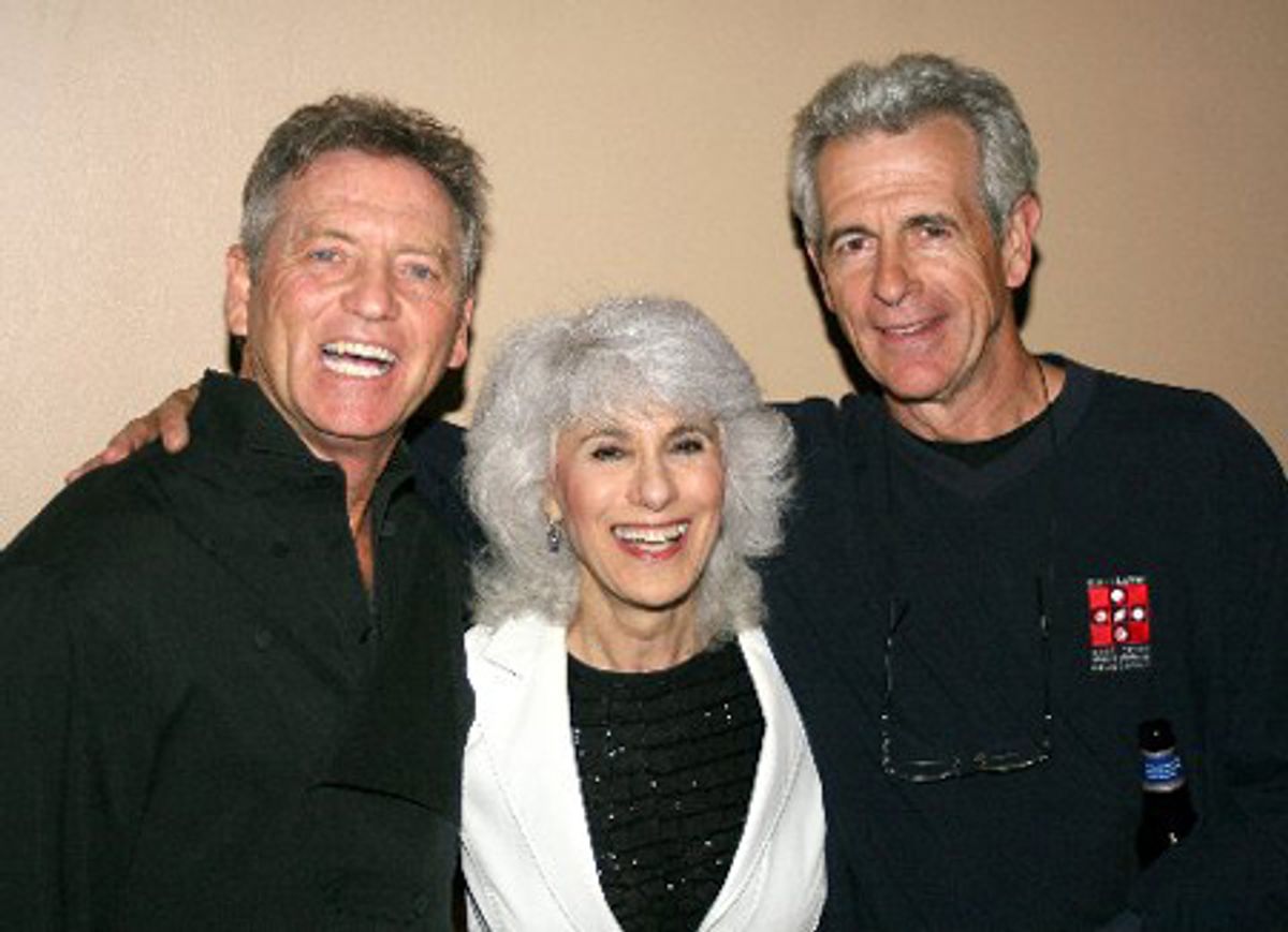 Larry Gatlin, Jamie deRoy and James Naughton at 
