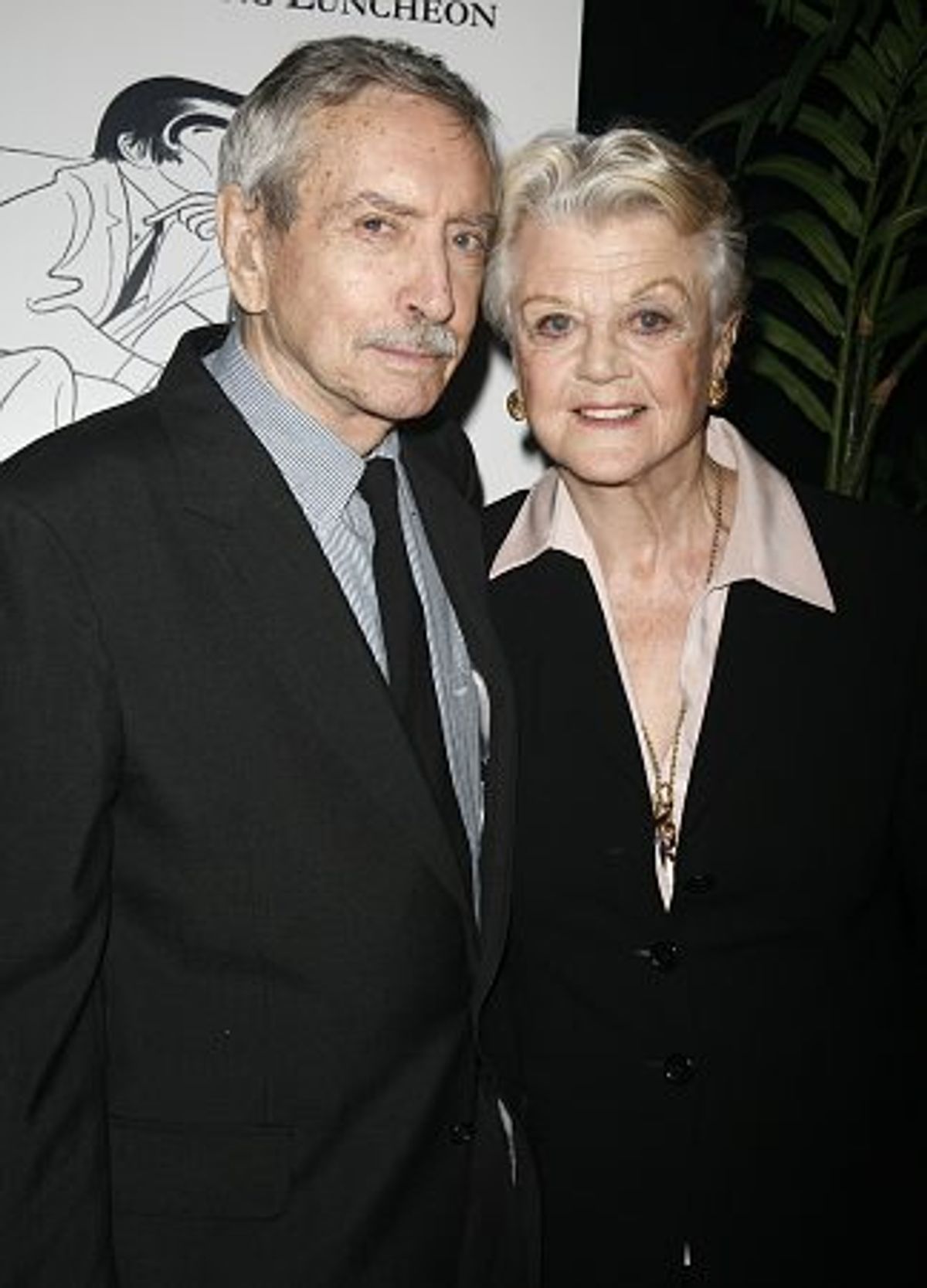 Edward Albee and Angela Lansbury at 
