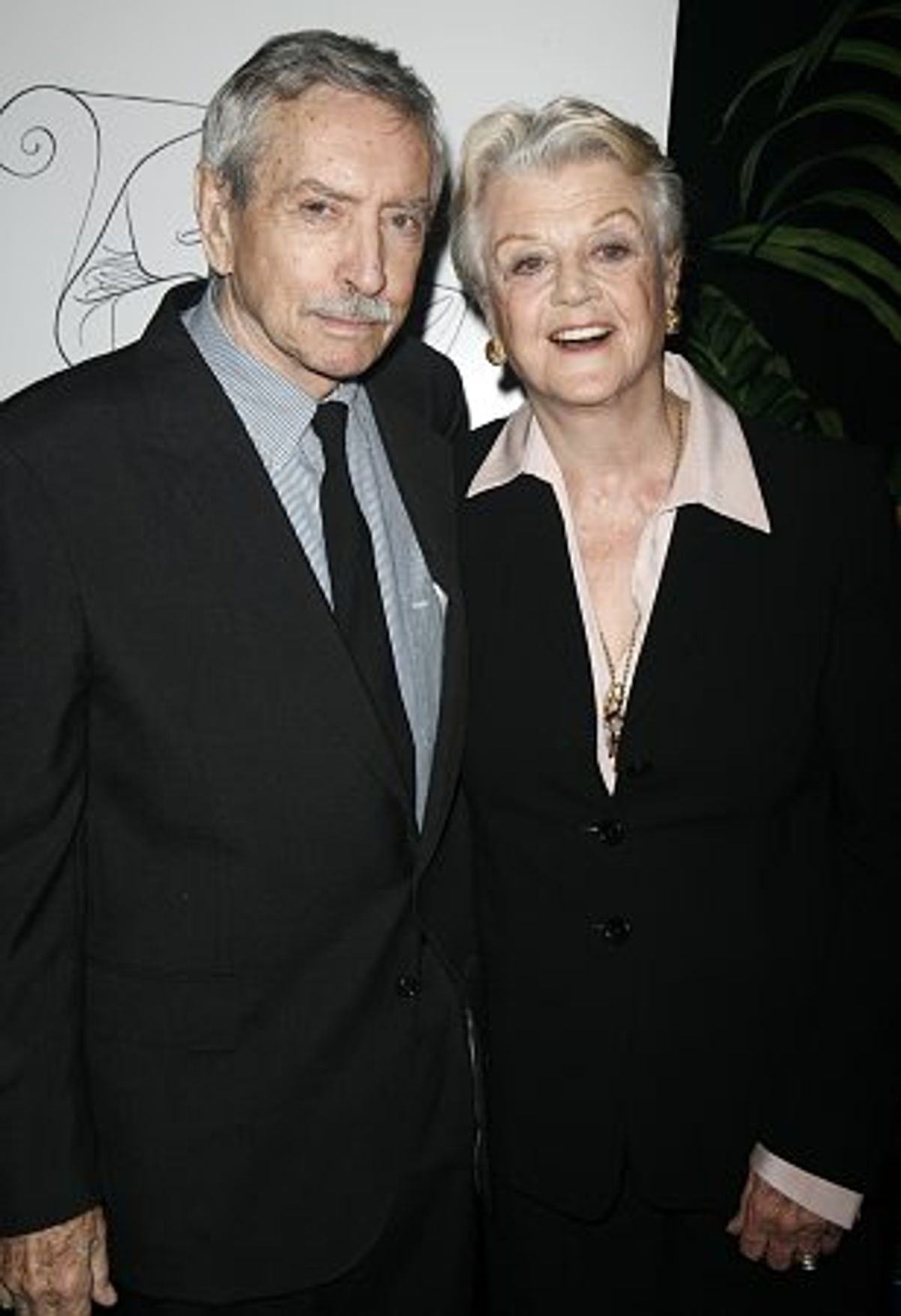 Edward Albee and Angela Lansbury at 
