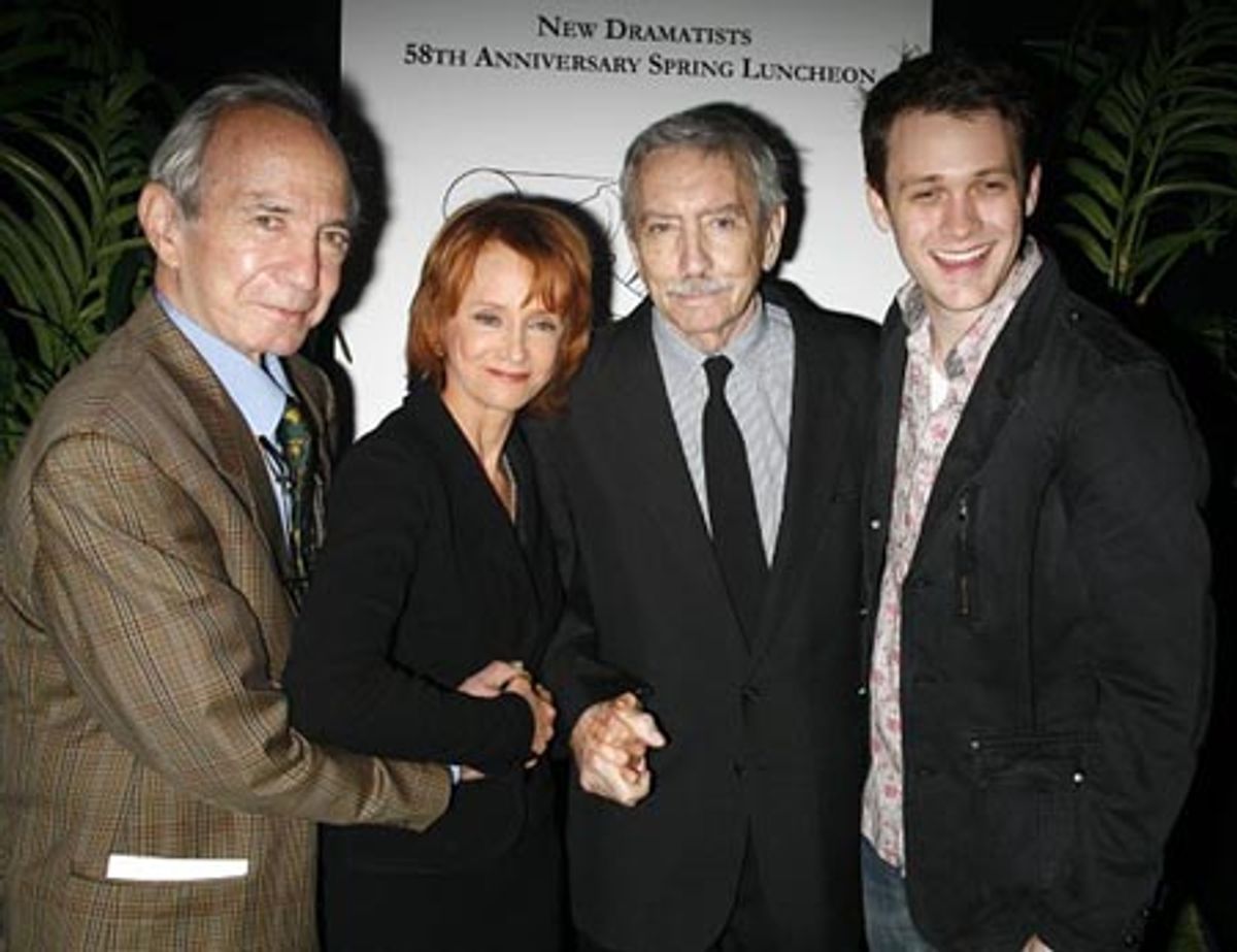 Ben Gazzara, Swoosie Kurtz, Edward Albee and Michael Arden at 