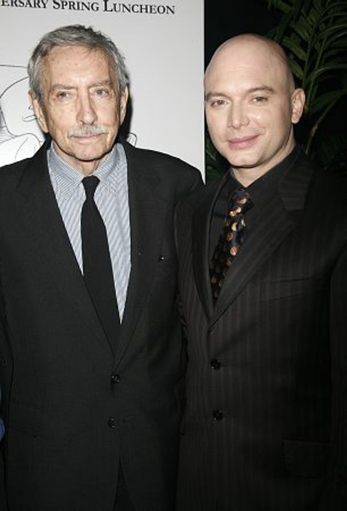 Edward Albee and Michael Cerveris at 