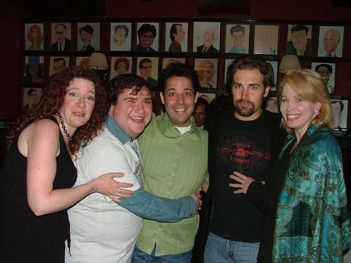 Lisa Jolley, Todd Buonopane, Steve Rosen, Charlie Pollock and Nancy Opel at 