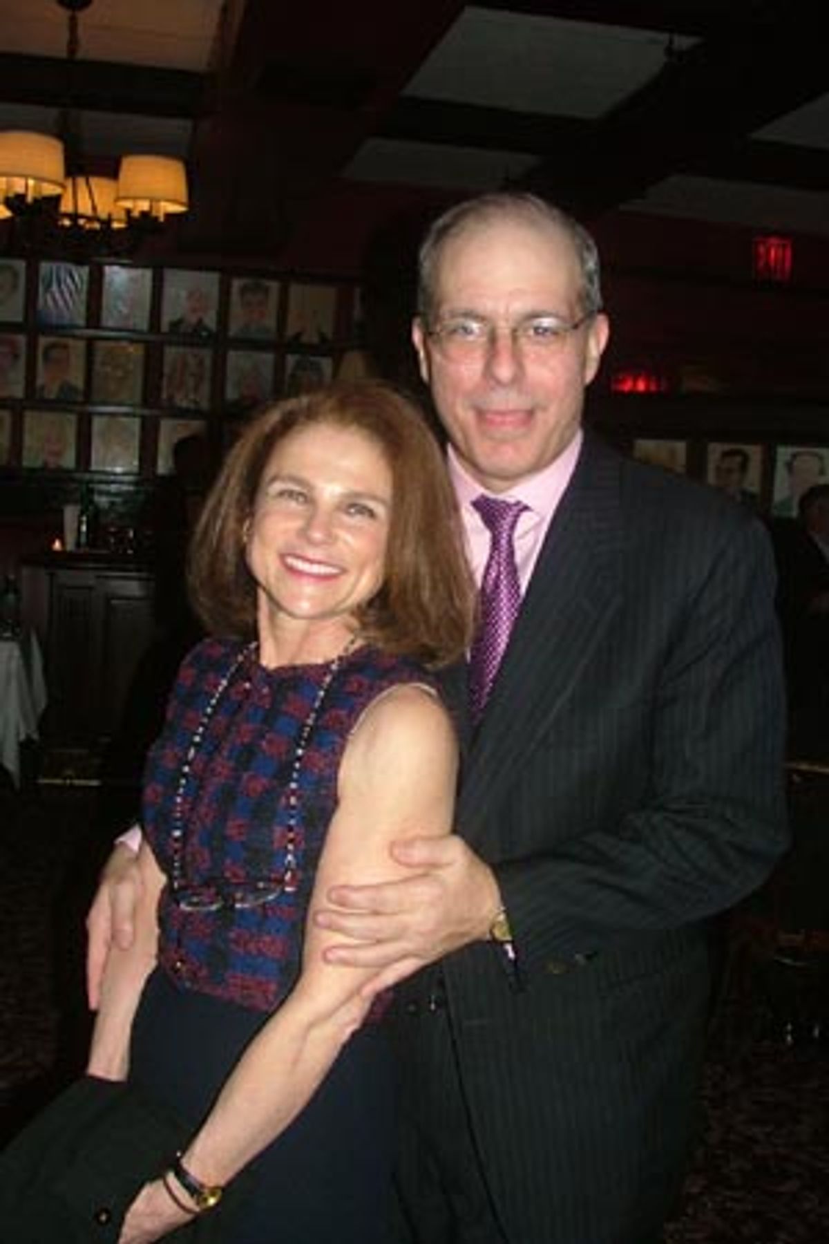 Tovah Feldshuh and Jed Bernstein at 