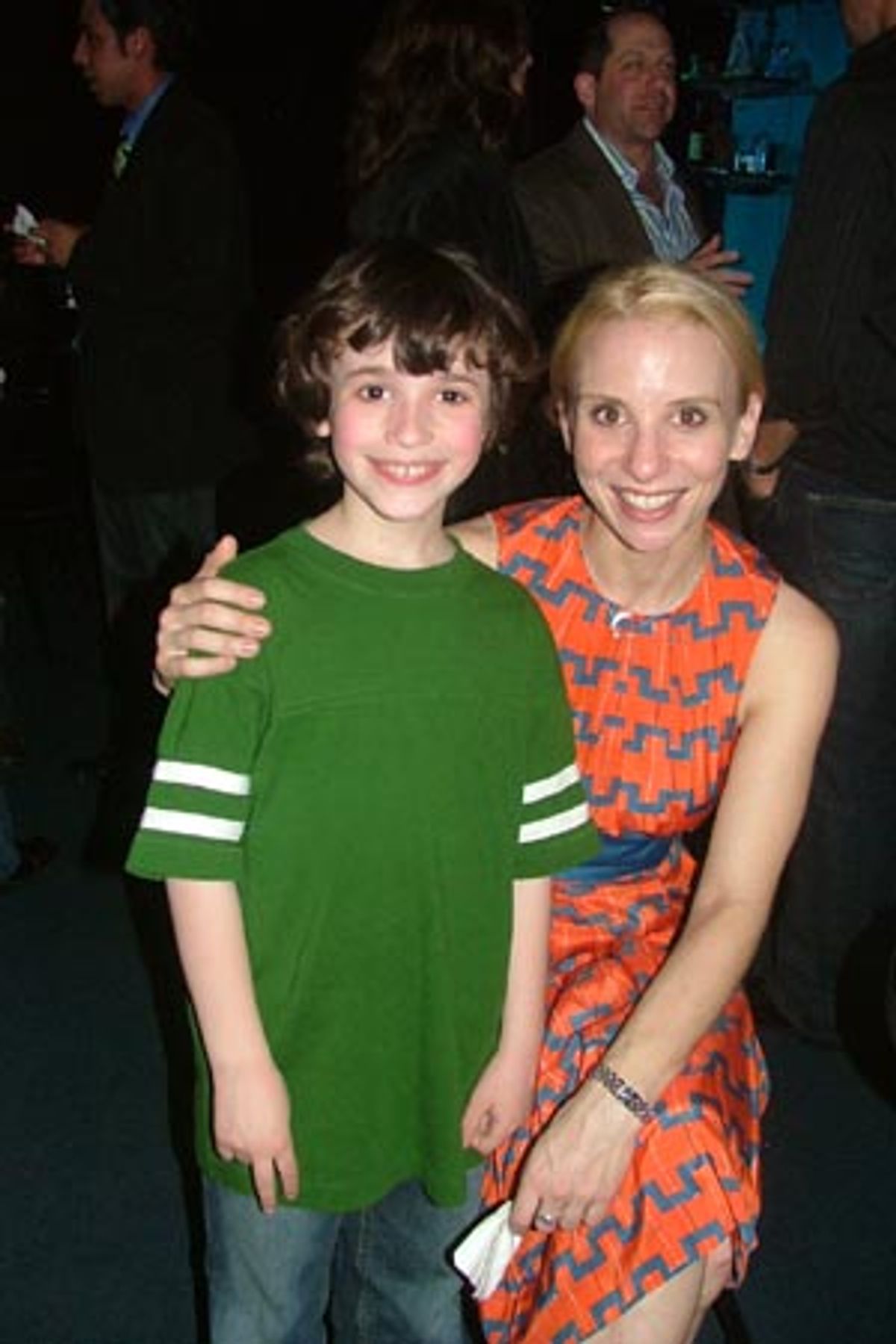 Trevor Braun and Sarah Saltzberg at 