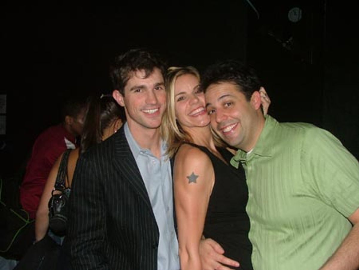 Matt Cavenaugh, Jen Colella and Steve Rosen at 