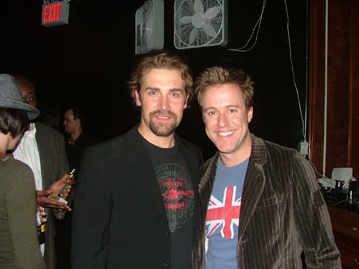 Charlie Pollock and Greg Reuter at 