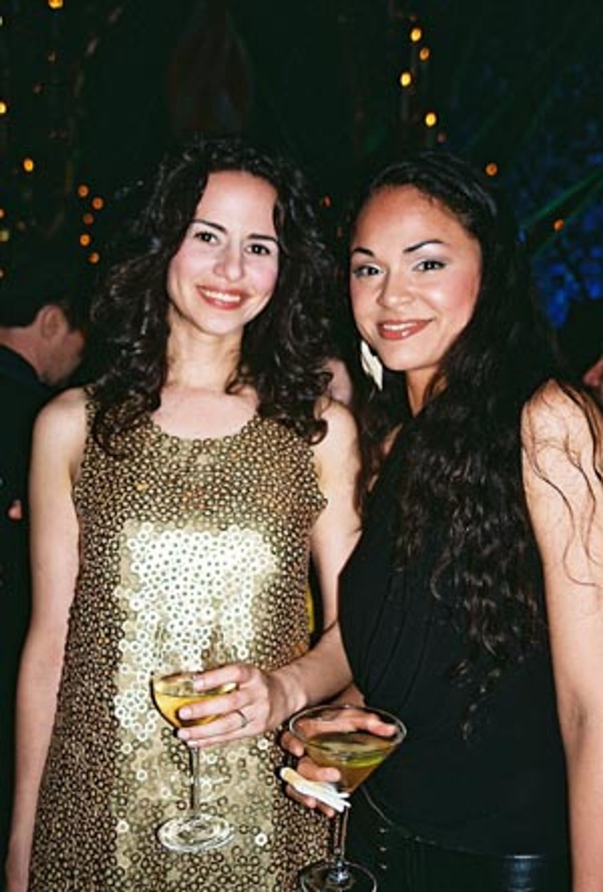 Mandy Gonzalez and Karen Olivo at 