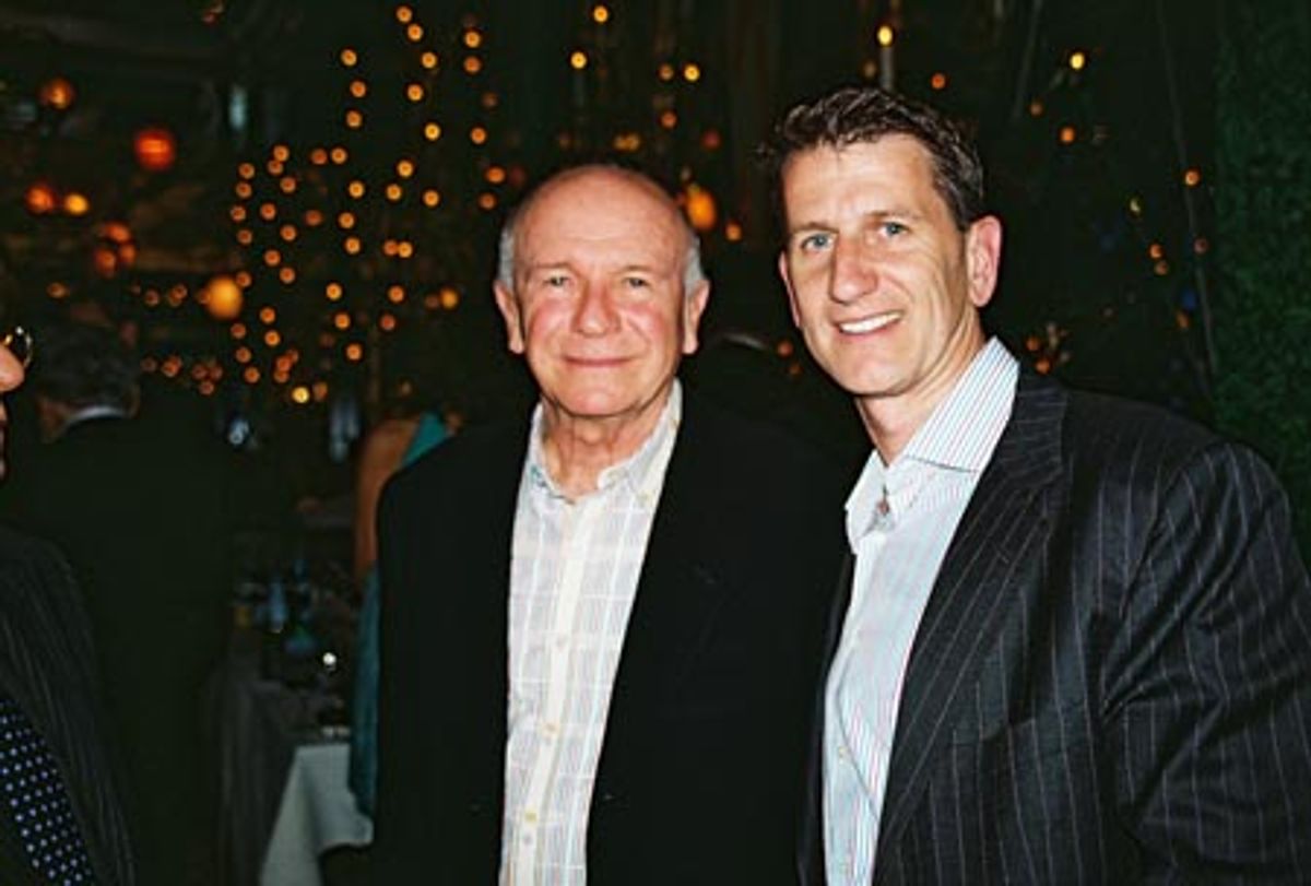 Terrence McNally and Tom Kirdahy at 