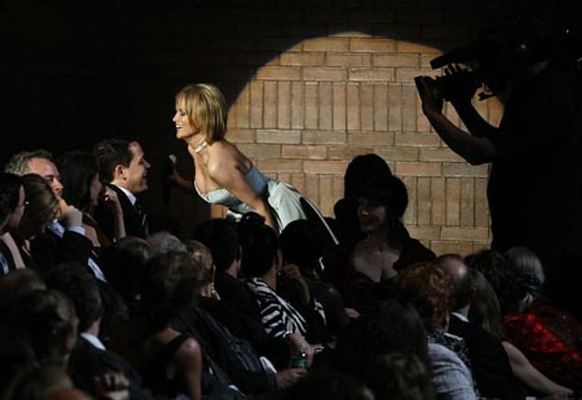 Kristin Chenoweth and T.R. Knight at 