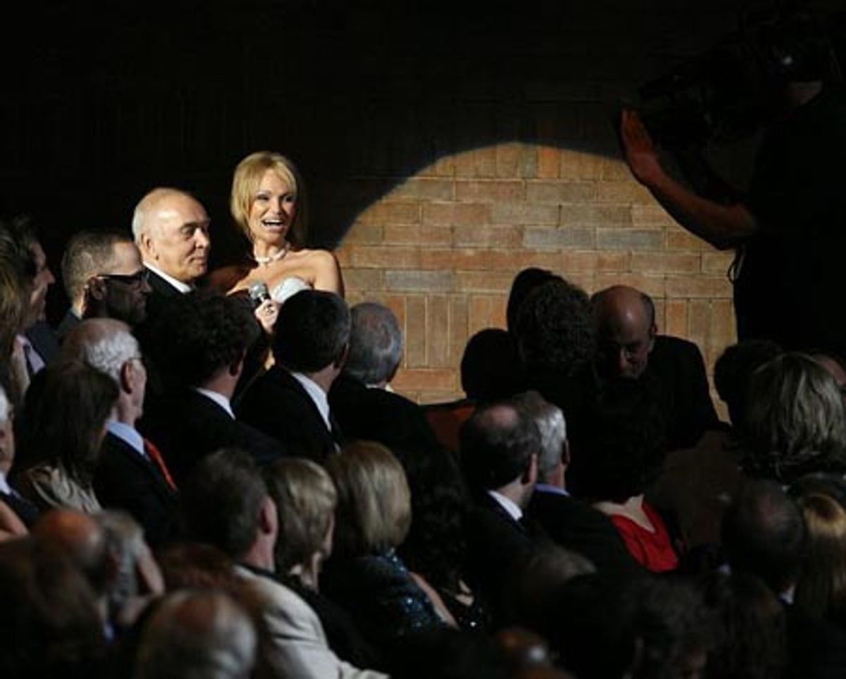 Kristin Chenoweth and Frank Langella at 