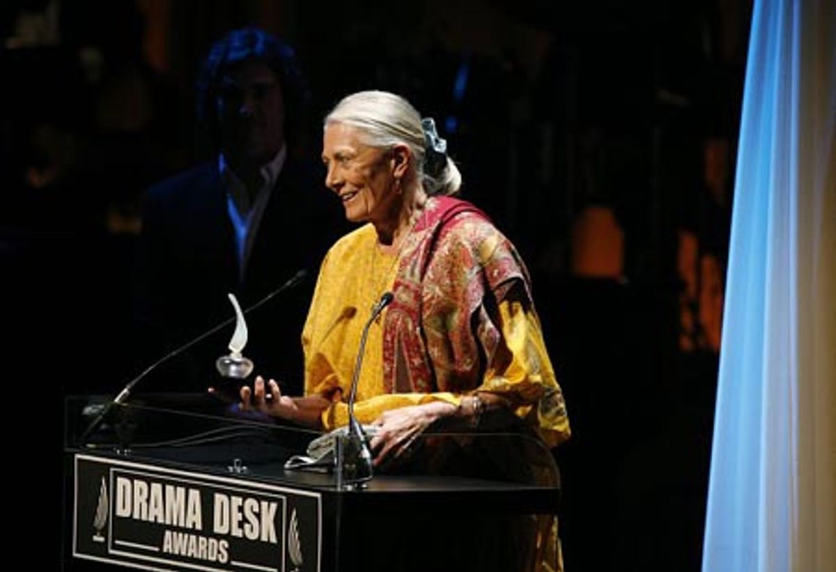 Vanessa Redgrave at 