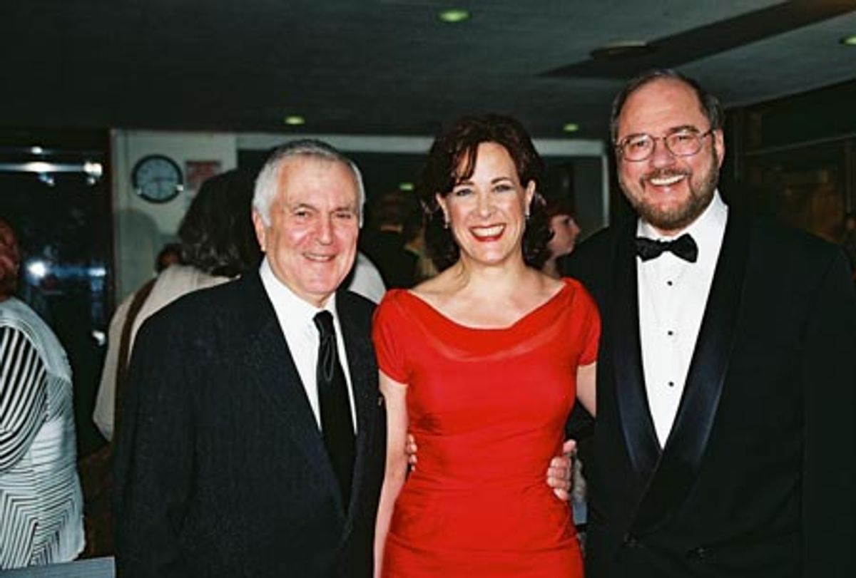 John Kander, Karen Ziemba and Rupert Holmes at 