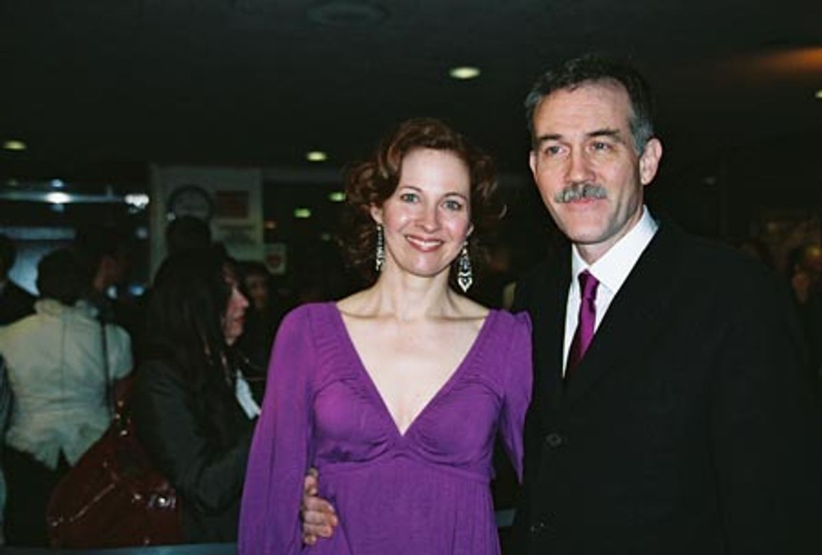 Boyd Gaines with his wife at 