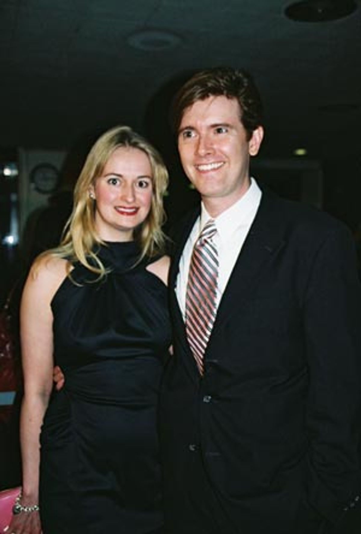 Nell Benjamin and Larry O'Keefe at 