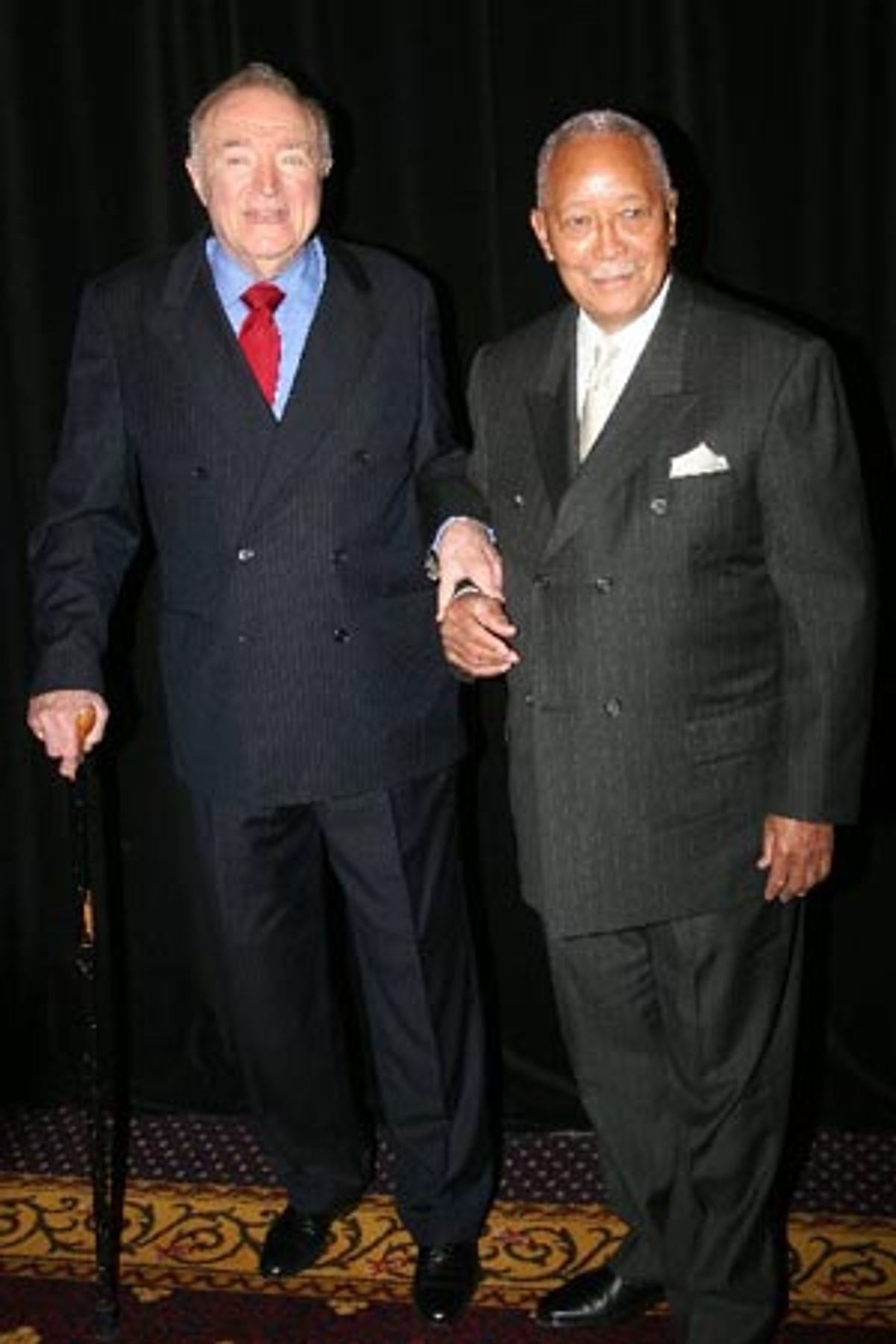 Wynn Handman and David Dinkins at 