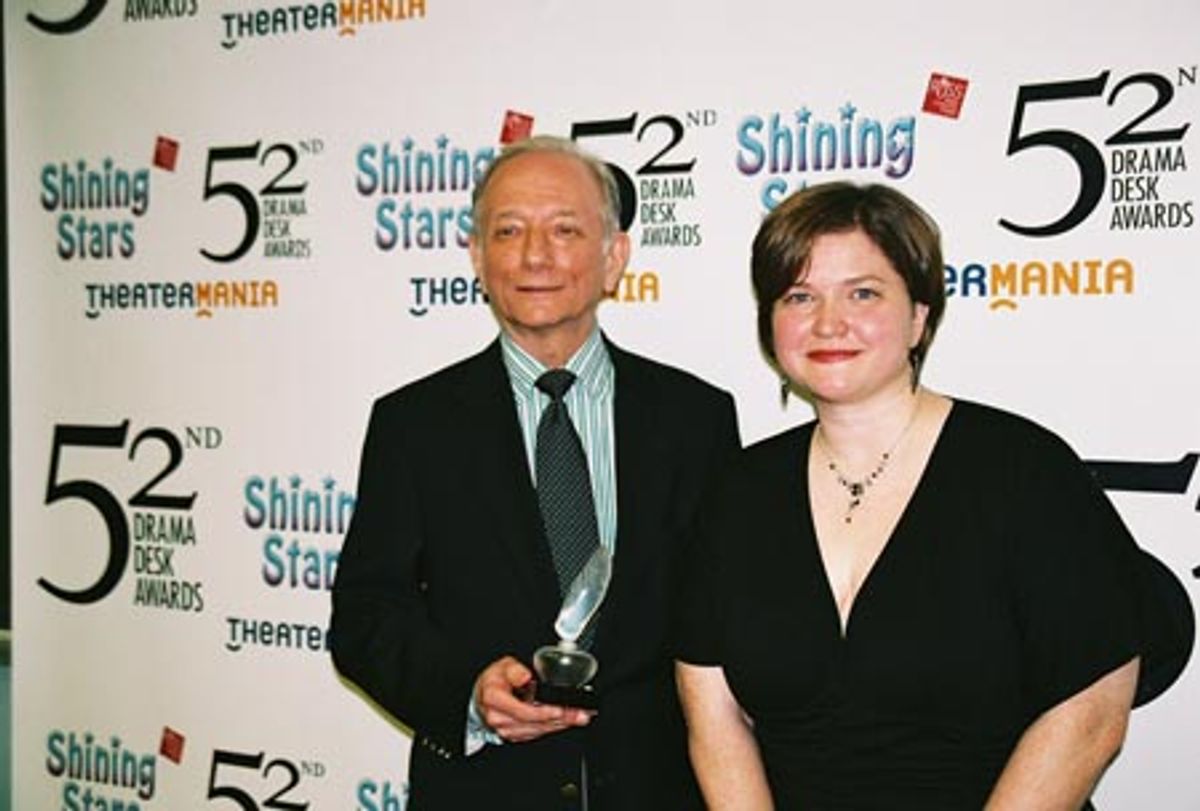 Jonathan Tunick and Mary-Mitchell Campbell at 